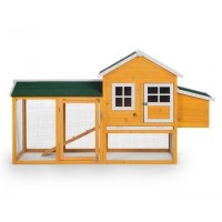 CHICKEN COOP WITH NEST BOX