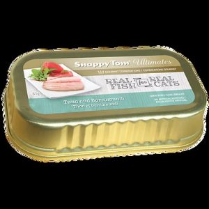 SNAPTOM 12/3OZ TUNA/BARRAM TIN