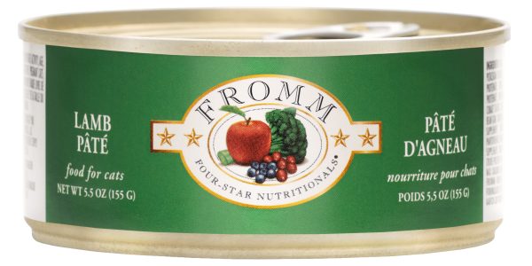 12/5.5OZ 4-STAR CAT LAMB PATE'