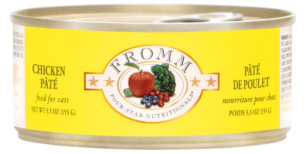 12/5.5OZ 4-STAR CAT CHICK PATE
