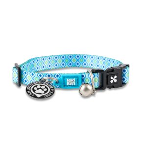 *CAT HARNESS/LEASH RETRO BLUE