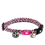 *MM PINK LEOPARD CAT COLLAR