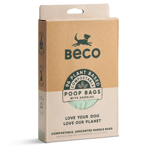 BECO POOP BAGS 96CT COMPOSTABLE