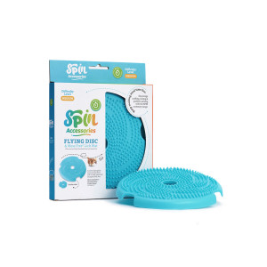 SPIN DISC BLUE FEEDER/FRISBEE