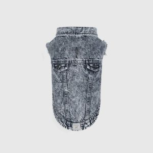 DWNT DENIM VEST BLUE