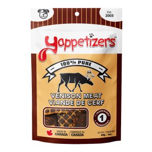 YAP DOG VENISON MEAT 3OZ