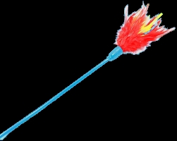 AMAZING FEATHER STICK WAND EA