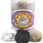 AMZ 2" FUR BALLS NAT 48PK TUB