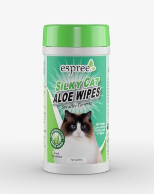 ESP CAT SILKY ALOE WIPES 50CT