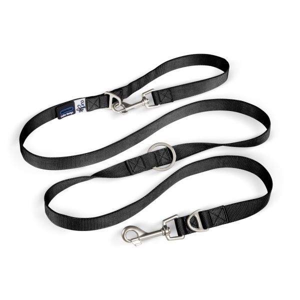 CURLI ADJ LEASH BLACK