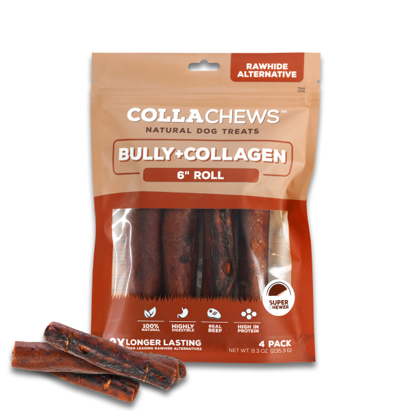 6" COLLA ROLL BULLY 4PK