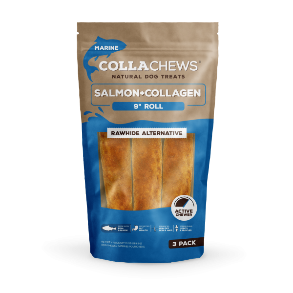 9" COLLA ROLL SALMON 3PK