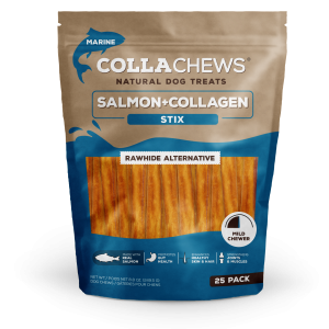 5" COLLA STICKS SALMON 25PK