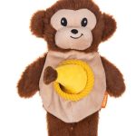GRWL SNACKERZ MONKEY BROWN