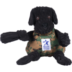 WCC CAMO BLACK LAB KNOTTIE