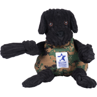 WCC CAMO BLACK LAB KNOTTIE