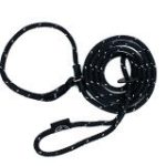 HARNESS LEAD SML BLACK REFLECT