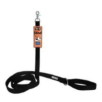 GOGO 1"X6FT BLACK LEASH