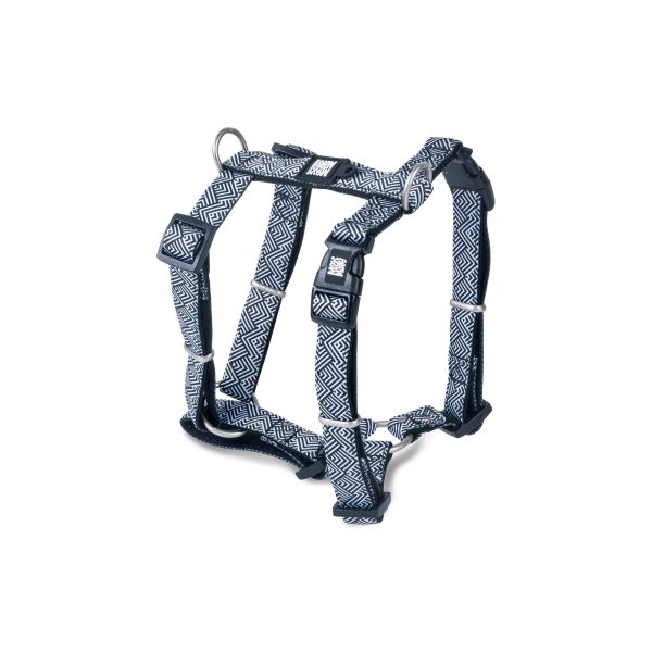 4255636801385 H-HARNESS MYKONOS NAVY MEDIUM