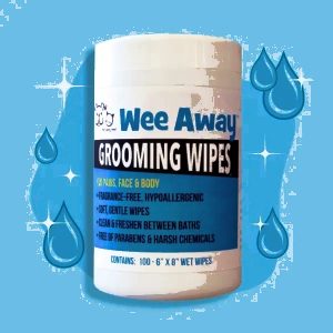 WEE AWAY GROOMING WIPES 100CT