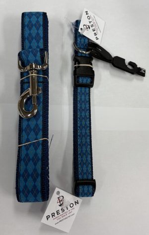 BLUE ARGYLE 6 FT 3/4 IN LEAD