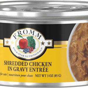 12/3OZ*4STAR CAT SHRD CHICKEN
