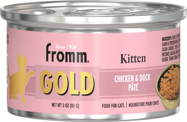 12/3OZ CAT GOLD KITTEN CHK/DK