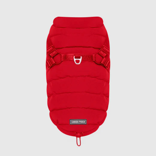 628284124771 THE HARNESS PUFFER RED 20