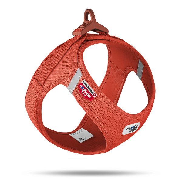 CURLI CLASP AIR-MESH HARNESS ORANGE