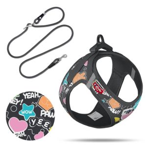 CURLI HARN COMIC+LEASH BLACK S
