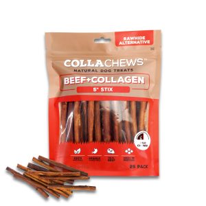 5" COLLA STICKS BEEF 25PK