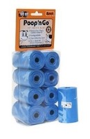 POOP'N GO 8PK SCENTED BLUE