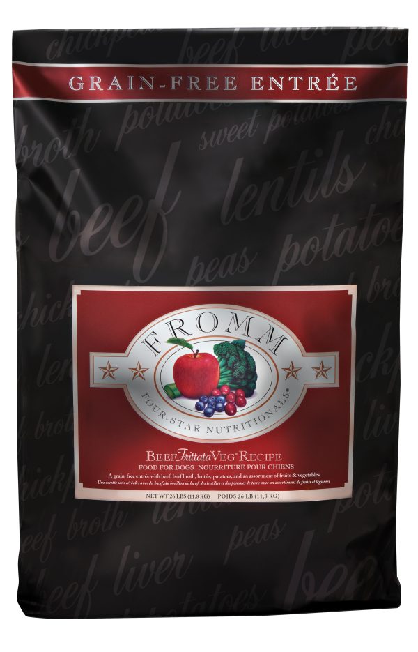 072705114108 FROMM 4-STAR BEEF FRITTATA DOG