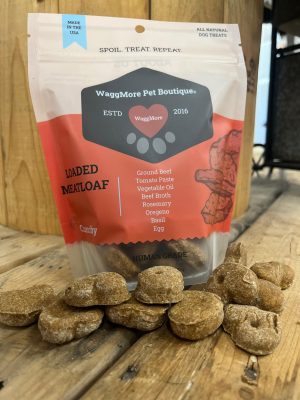 WAGGMORE LOADED MEATLOAF TREATS 10OZ