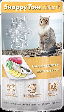 SNPTOM NATRLS TUNA/MACK POUCHE