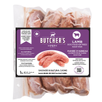 #BUTCHERS PUP LAMB SAUSAGE 6/1L
