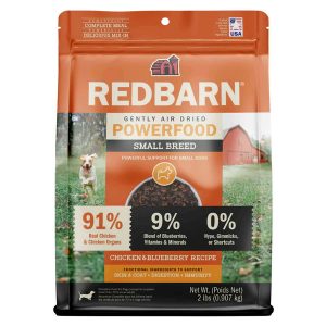 REDBARN AIR DRIED CHICKEN&BLUEBERRY SMALL BREED RECIPE