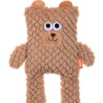 GRWL BLOCK HEADS BEAR BROWN