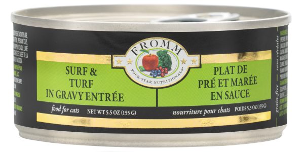 072705112265 FROMM CAT SHRED SURF/TURF 12/5.5