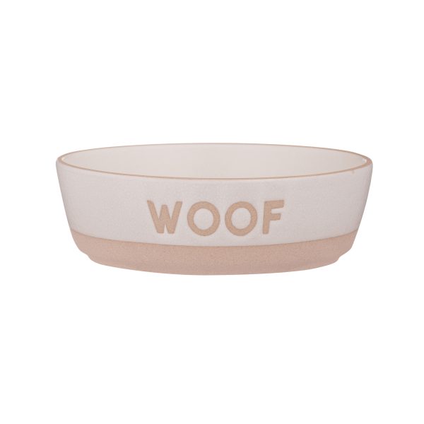 MASON CASH WOOF DOG BOWL