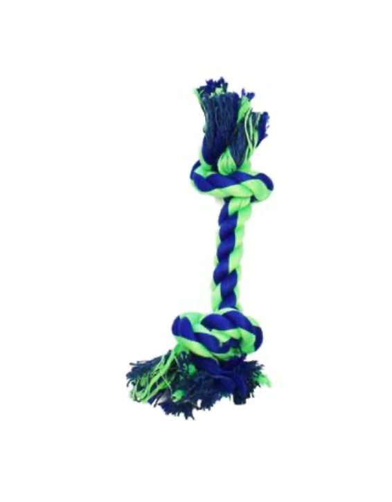 AMZ 10"-2 KNOT BONE BLUE/GREEN