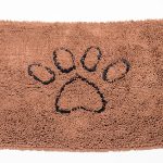 DIRTY DOG LG MAT DK ALMOND