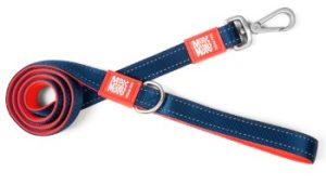 MM LEASH RED LARGE 1"W X 4'L