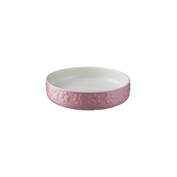 MC PINK PET SAUCER 5.2", 6.8OZ(3PK)