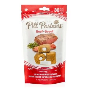658580184964 PILL PARTNERS BEEF 30CT 5.2OZ