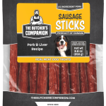 TBC PORK/LIV SAUSAGE STICK 6.1