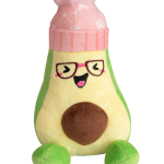SNUG AVOCADO IN WINTER HAT