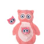 GRWL SIDEKICKS OWL PINK