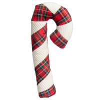 813168042665 TARTAN LARGE CANDY CANE