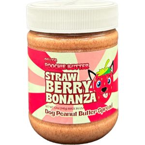 POOCHIE BTTR JAR STWBRY/PB 12O